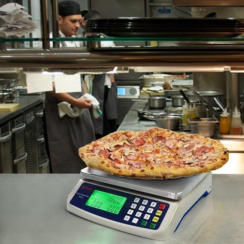Commercial Weight-Price Scale 40kg/1g Market Balance with Counting Function