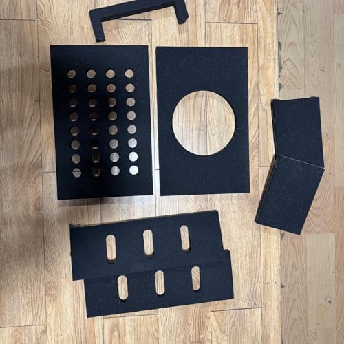 DIY Cheese Grater Hat Kit - Stress-Free 5 Min Assembly, Breathable Foam for Football Fans & Parties Black