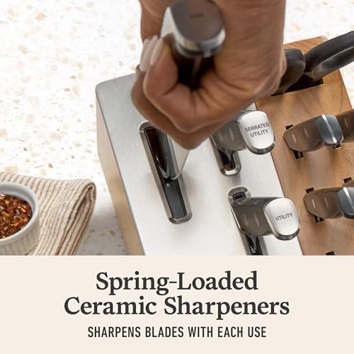 Premier by Calphalon® 15-Piece Knife Set with SharpIN™ Edgetech