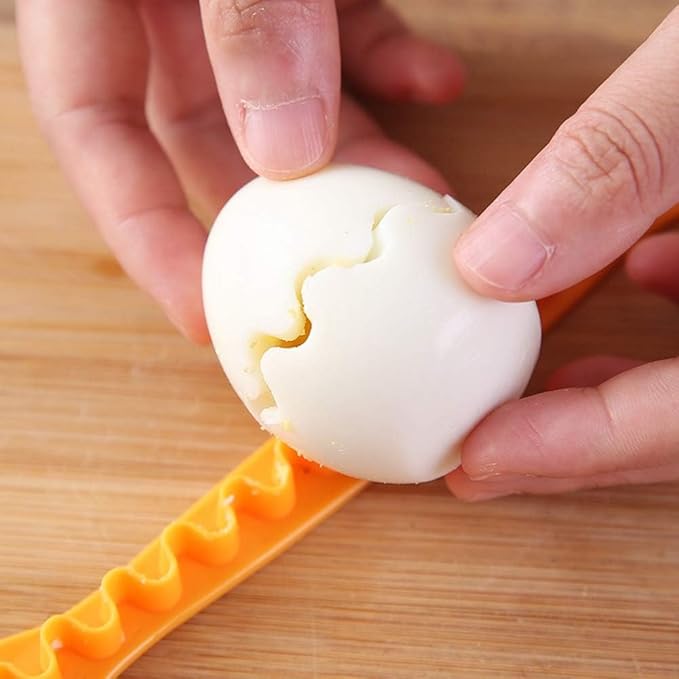 Egg Flower Cutter – Cute Boiled Egg Slicer for Creative Meals, Kitchen Mold Tool with Flower Shapes, Fun Food Shaper for Kids and Adults 2pcs