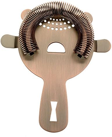 Barfly Bar Strainer, Antique Copper