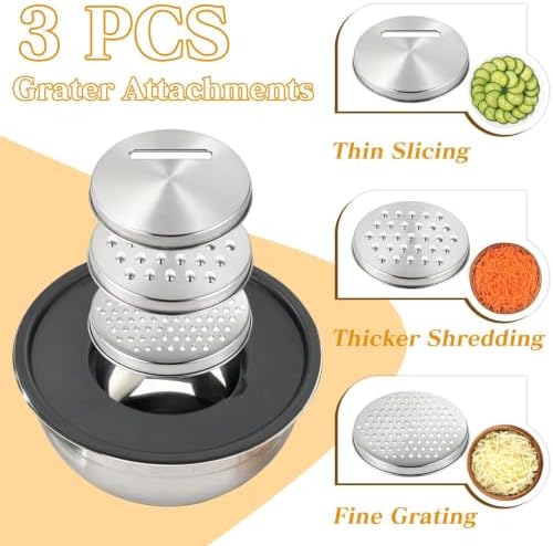 Unokit Mixing Bowls with Lids Set - 16 Pcs
