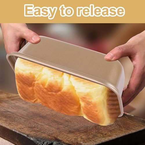12 Pieces Mini Loaf Pans for Baking Bread Nonstick Carbon Steel Baking Bread Pan Baking Bread Tins Meatloaf Pan for Home Oven Baking 6.1 x 3.5 x 1.7 Inches