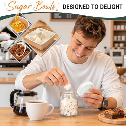 Yogurt Containers with Lid, Overnight Oats Container, Parfait Cups with Lid