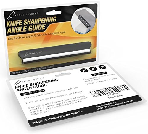 Whetstone Knife Sharpening Angle Guide by Sharp Pebble
