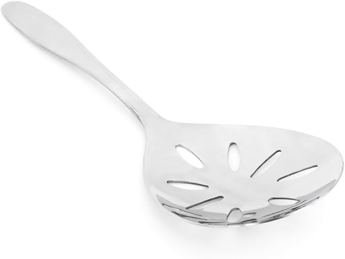 Fox Run Stainless Steel Serving Utensils, Slotted Serving Spoon, 8.75"