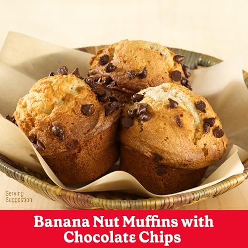 Betty Crocker Banana Nut Muffin Mix, Made With Walnuts, 6.4 oz, 9 Pack