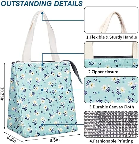 iknoe 9L Insulated Lunch Bag for Men & Women, Leak-Resistant Shivering