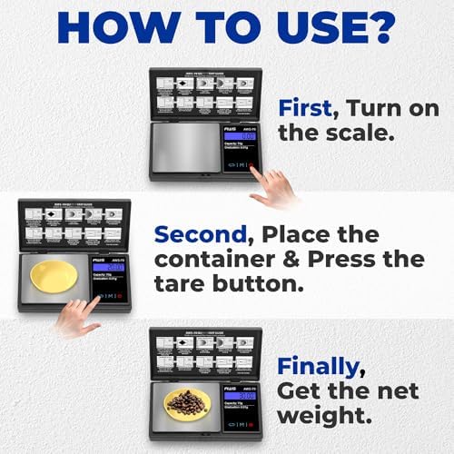 AMERICAN WEIGH SCALES Series Digital Pocket Weight Scale 70g x 0.01g, (Black), American WEIGH SCALES-70-BLK