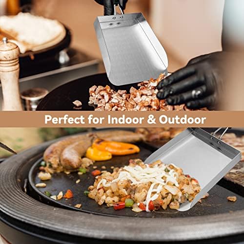 Stanbroil Large Griddle Scoop Spatula Food Mover for Rice, Veggies & More