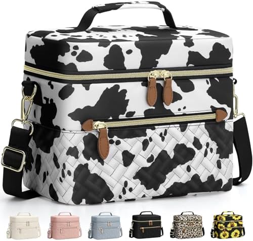 Capolo Lunch Bag for Women Men Insulated Lunch Tote Leakproof Lunchbox Bags
