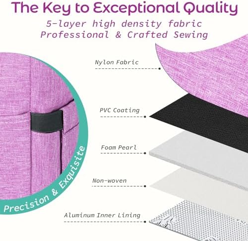 Classy Insulated Lunch Bags for Women, Large Lunch Box for Work & Picnic
