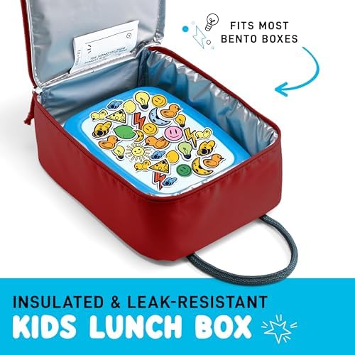 Fit & Fresh Connor Insulated Kids Lunch Box for School & Daycare