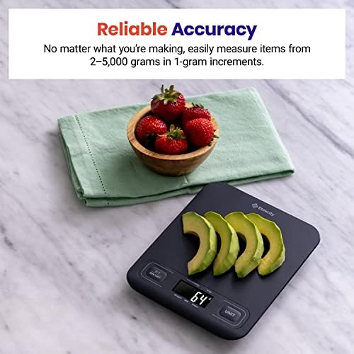 Etekcity Food Kitchen Scale, Digital Grams and Ounces, Medium