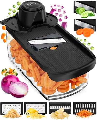 Fullstar Pro Mandoline Vegetable Slicer & Grater with Container