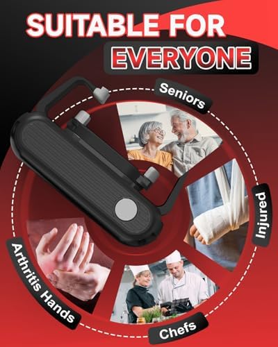 Electric Jar Opener for Seniors with Arthritis, Automatic Jar Opener for Weak Hands, High Torque Battery Operated Bottle Opener, Hands Free Jar Opener Kitchen Gadget for Screw-Top Glass Jars