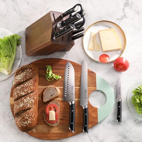 Cangshan HELENA Series German Steel Forged Knife Block Set (12-Piece, Black), Oprah's Favorite Things 2023