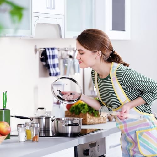 4 Pcs Clear Small Ladle 8.3 Inches Long Handle Ladles for Serving Spoons Mini Plastic Ladle for Serving Dressings Soup Punch Bowl Fruit Juices Cocktail Party Catering