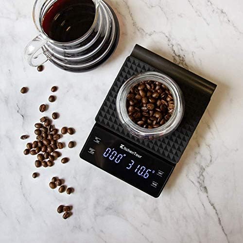KitchenTour Coffee Scale with Timer