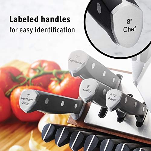 Calphalon Classic Self-Sharpening Cutlery Knife Block Set with SharpIN Technology, 15 piece