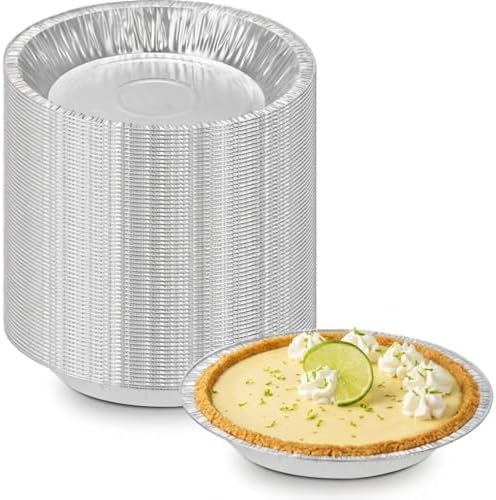 Aluminum Foil 6 inch Pie Pans, 100 Count