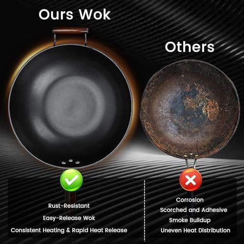 Carbon Steel Wok - 𝟑𝟑% 𝐎𝐟𝐟 Woks & Stir-Fry Pans
