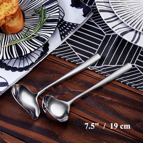 KEAWELL Louis 18/10 Stainless Steel Gravy Ladle & Sauce Ladle Set