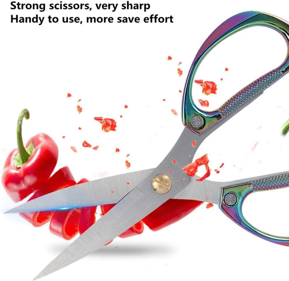 Stainless Steel Kitchen Scissors Heavy Duty Multipurpose Shears for Food