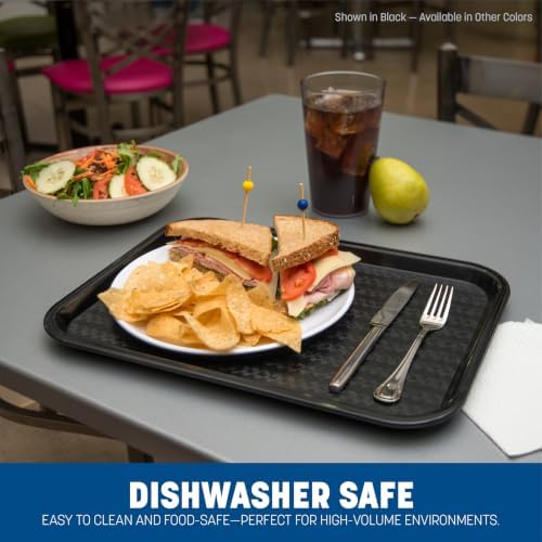 Carlisle Cafe Tray, Fast Food Restaurant Tray, 12 x 16, 1 Ct, Gray (Pack of 12)