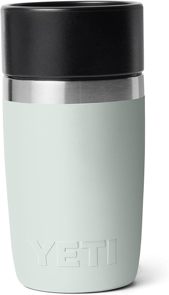 YETI Rambler 8 oz Travel Bottle, Stainless Steel, Vacuum Insulated with Leakproof Commuter Cap, Ridgeline
