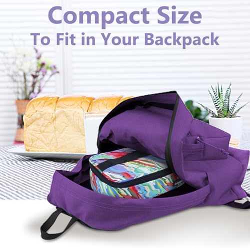 Gloppie Small Lunch Bag, Insulated Lunch Box for Adults & Kids, Watercolor