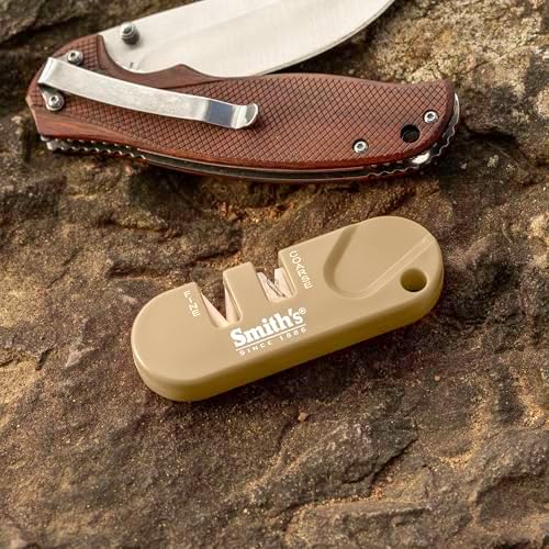 SMITH’S Pocket Pal Knife Sharpener, 2-Pack