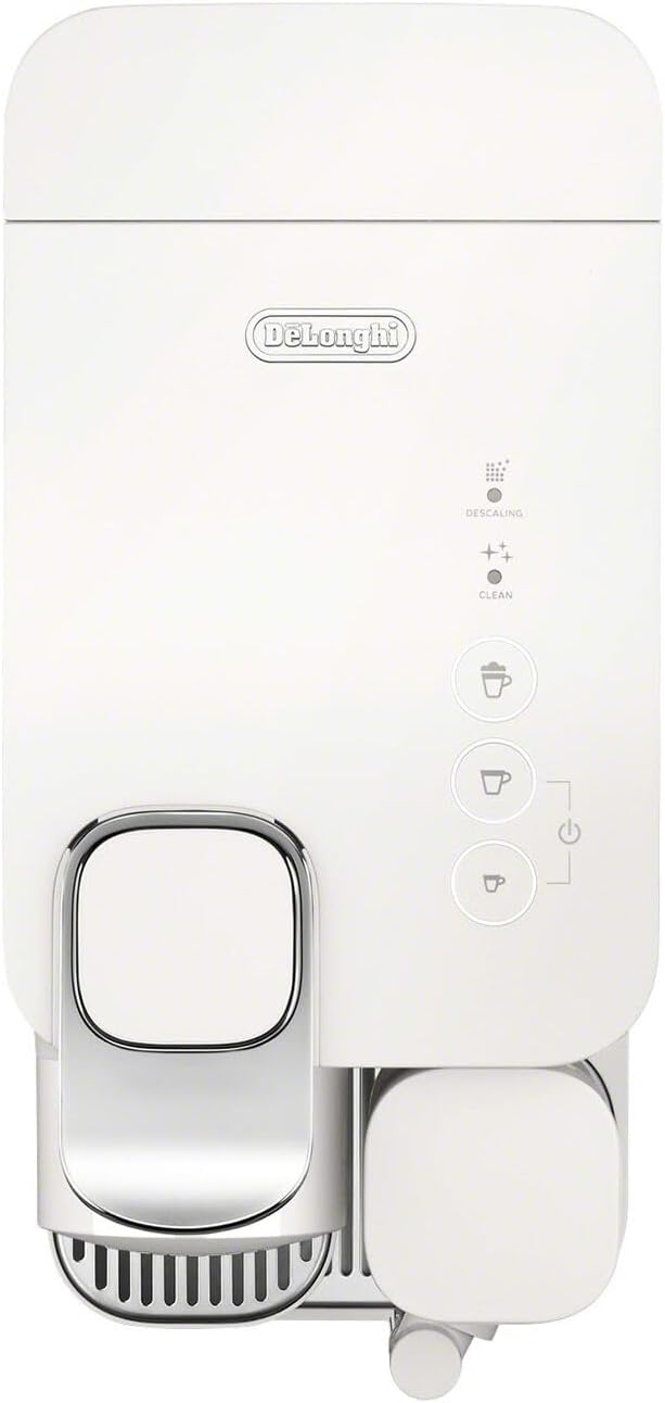 Nespresso Lattissima One Original Espresso Machine with Milk Frother by De'Longhi, Silky White