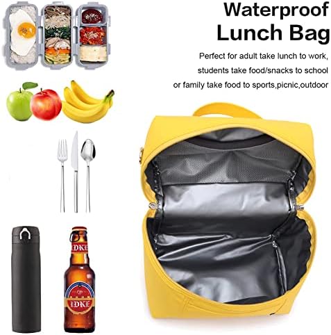 NOL Insulated Lunch Bags for Women Cooler Bag Lightweight Nylon Waterproof Lunch Box for Work