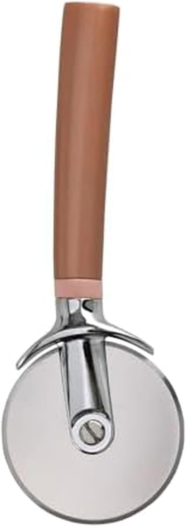Dolly Parton Pizza Wheel with Blush Design – Stainless Steel Blade, Ergonomic Handle with Finger Guard, Dishwasher Safe, 8.7 Inch
