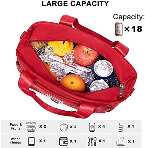 Weitars Insulated Lunch Bag for Women Men,Leak Proof Lunch Box for Work