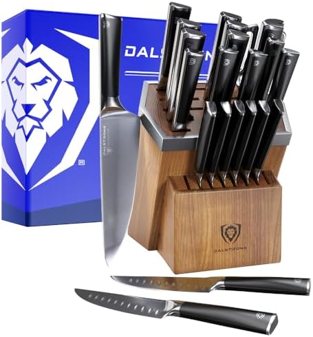 Dalstrong 24-Pc Knife Block Set - Forged German Steel