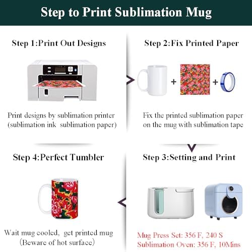 ABBSH Color Changing Coffee Mugs, Sublimation Mugs Magic Mugs Tazas Magicas Para Sublimacion Cups Heat Sensitive Coffee Mugs 11 OZ Set of 12