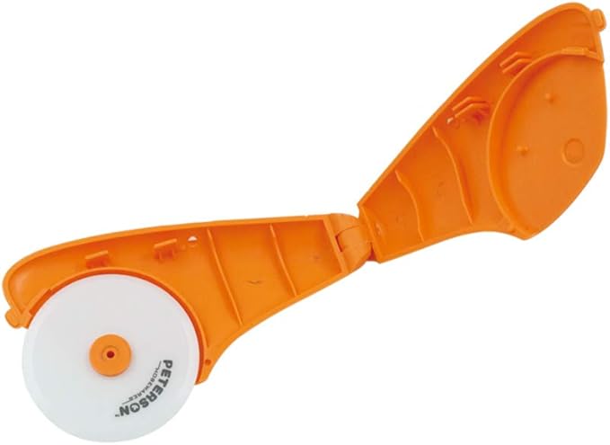 Peterson Housewares Ceramic Pizza Cutter - Orange Handle