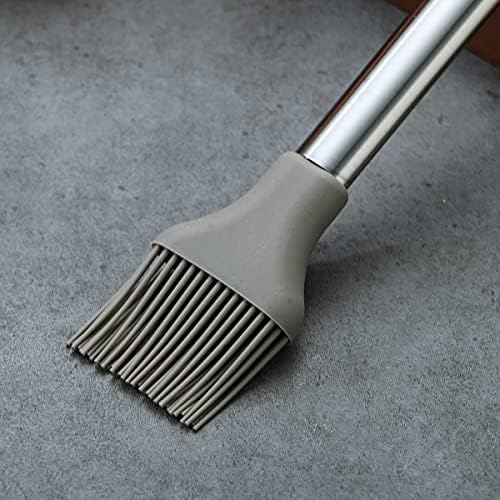 Berglander Basting Brush, Non-stick Silicone Kitchen Brush For Cooking, Barbeque Brush, Pastry Brush, BBQ Brush, Dishwasher Safe, Easy to Clean