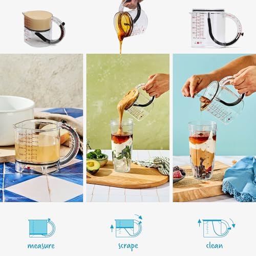 Dreamfarm Big Upcup All-in-1 Adjustable Measuring Cup - 2 Cup