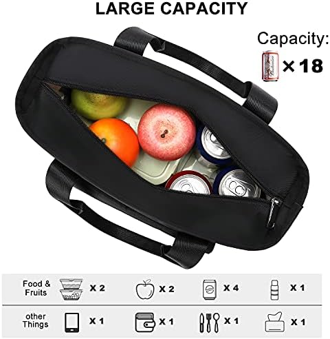 Weitars Insulated Lunch Bag for Women Men,Leak Proof Lunch Box for Work