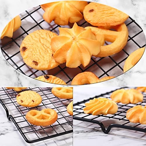 Harloon 6 Pieces Cooling Racks for Baking Wire Grid Set,16 x 9.8 Inch