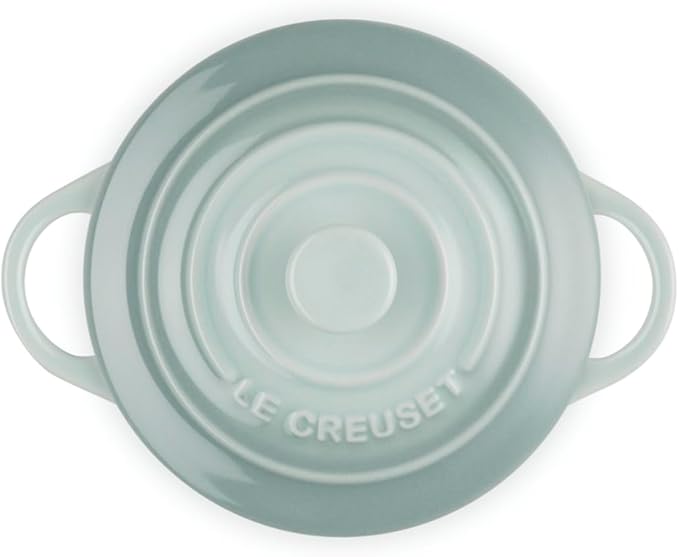 Le Creuset Stoneware Mini Round Cocotte, 8 oz., Sea Salt