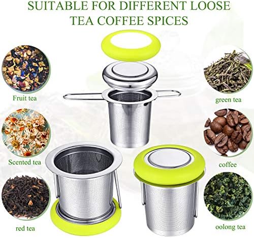 Patelai 2 Pcs Tea Infusers with Tea Scoop