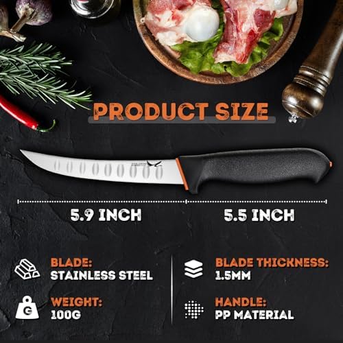 Golden Bird 6 Inch Boning Knife with Flexible Blade