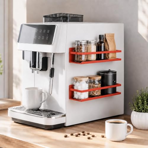 SMRCAD Magnetic Spice Rack 4-Pack – Heavy-Duty, Rust-Resistant