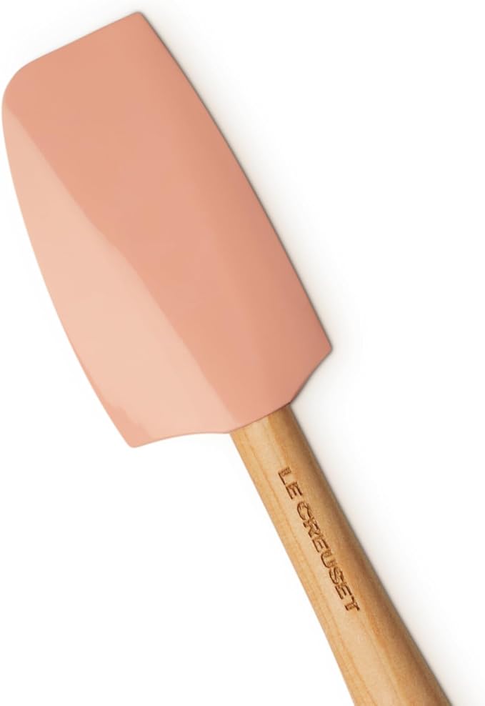 Le Creuset Silicone Craft Series Small Spatula, 11 1/8" x 1 3/4", Peche