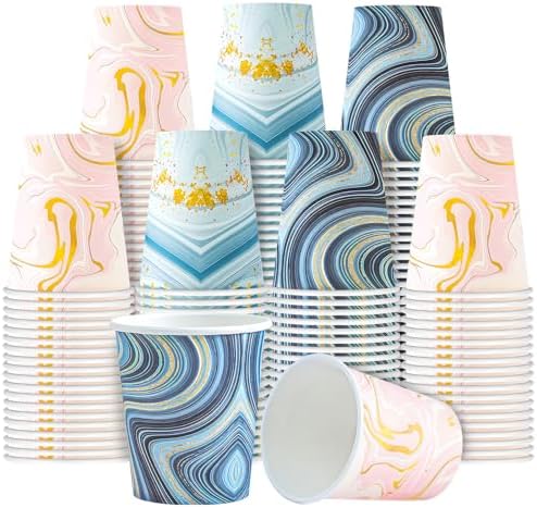 BYSNOW 300 Pack 6 oz Paper Cups, Small Disposable Bathroom Cups