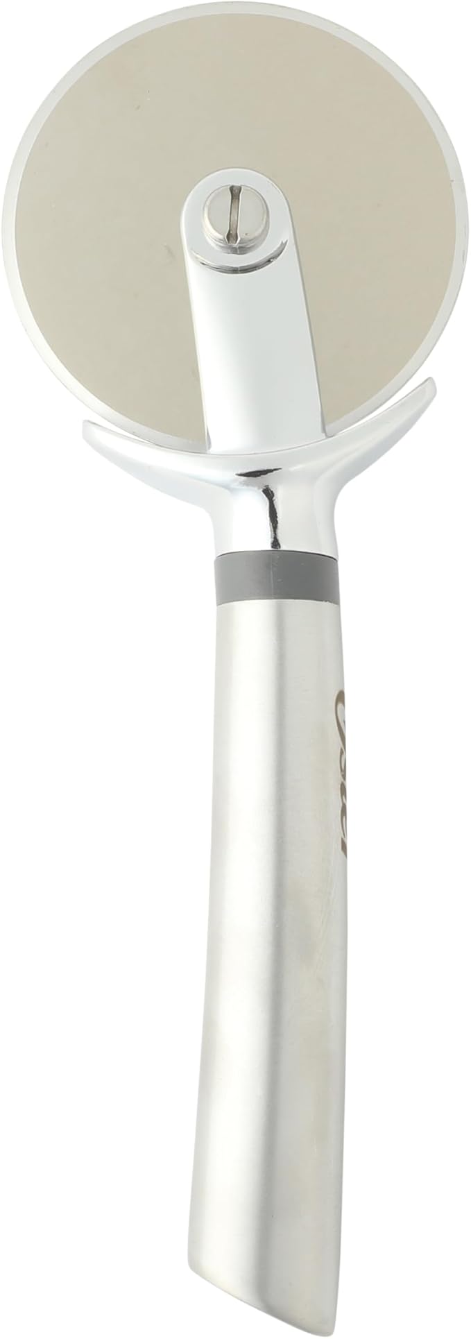 Oster Chadswyck 8.7” Pizza Cutter, Stainless Steel Pizza Wheel, Sharp Rolling Blade, Ergonomic Handle, Dishwasher Safe